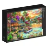 Grafika - Legpuzzel - Freedom at the Lake - 1000 stukjes