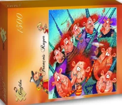 Grafika - Legpuzzel - Heksen Toost - 1500 stukjes