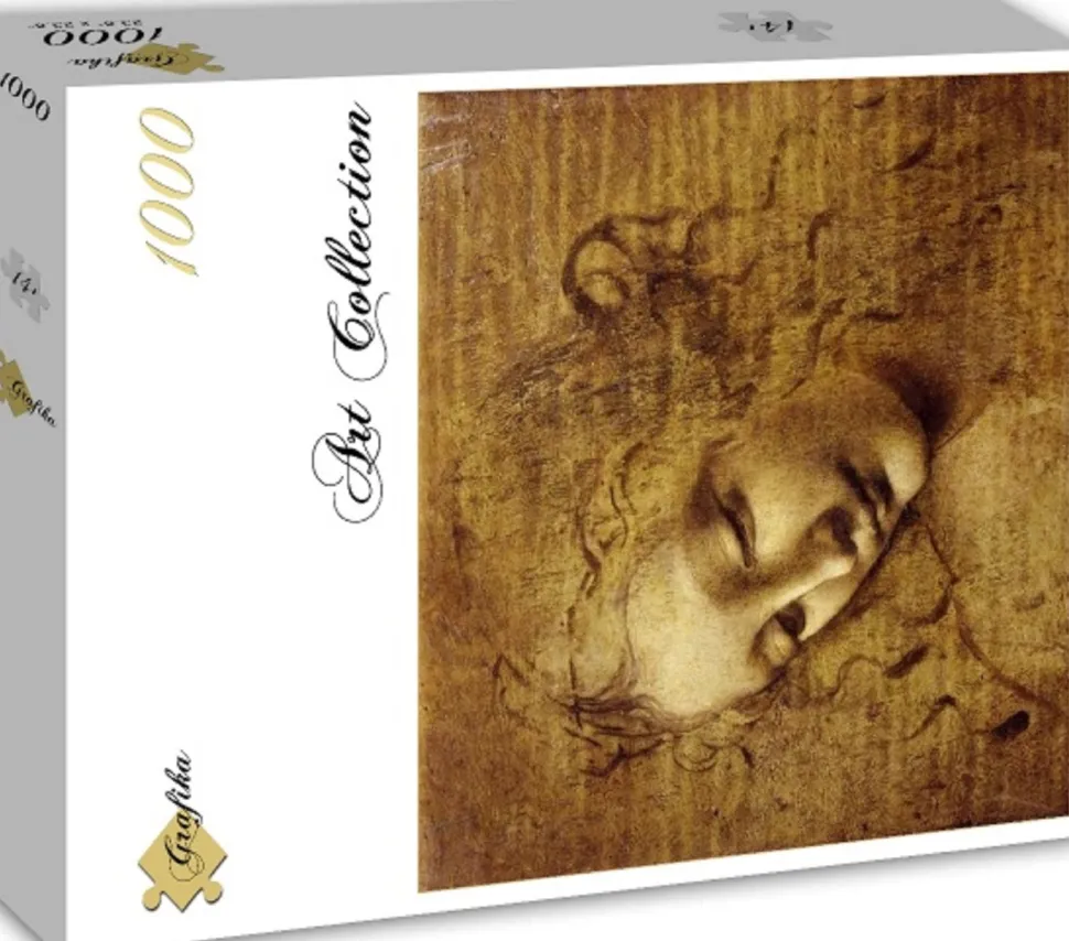 Grafika - Legpuzzel - Het Gezicht van Giovane Fanciulla-1508 - 1000 stukjes