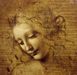 Grafika - Legpuzzel - Het Gezicht van Giovane Fanciulla-1508 - 1000 stukjes