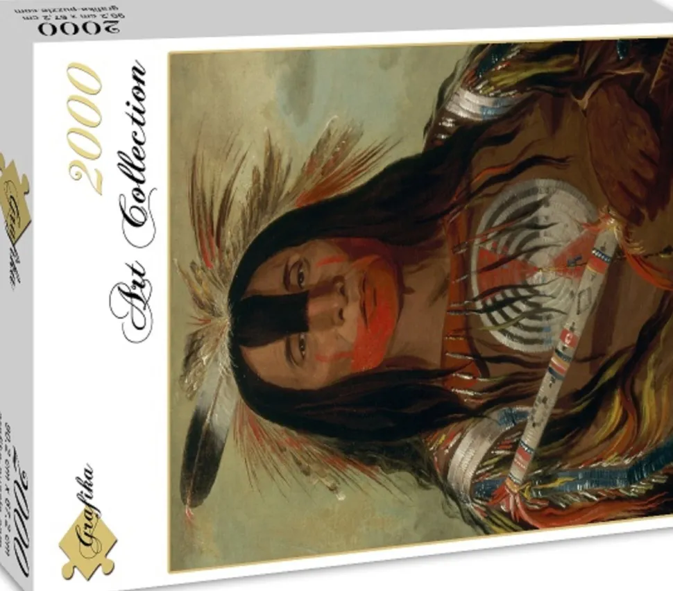 Grafika - Legpuzzel - Indianenchief - 2000 stukjes