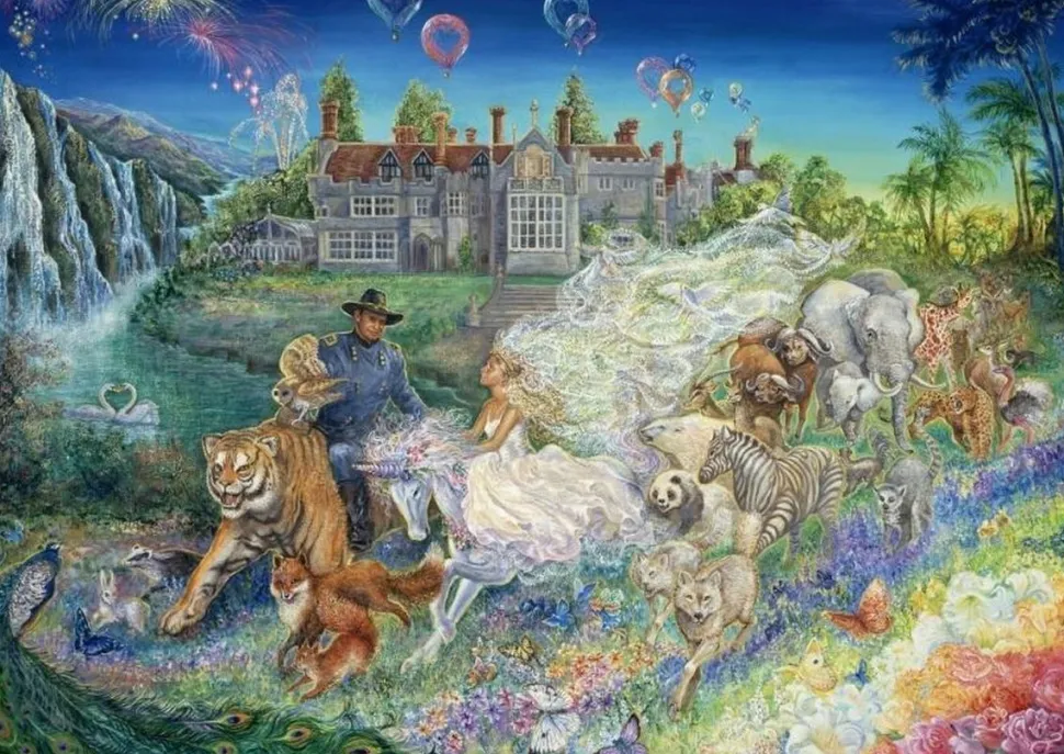 Grafika - Legpuzzel - Josephine Wall - Fantasy Wedding - 1000 stukjes