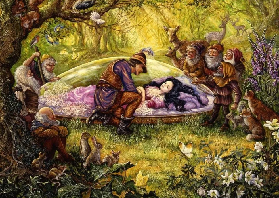 Grafika - Legpuzzel - Josephine Wall - Snow White - 1000 stukjes