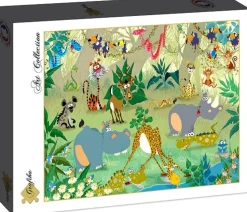 Grafika - Legpuzzel - Jungledieren - 2000 stukjes