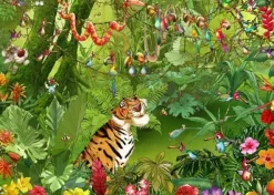 Grafika - Legpuzzel - Jungle Tijger - 1500 stukjes