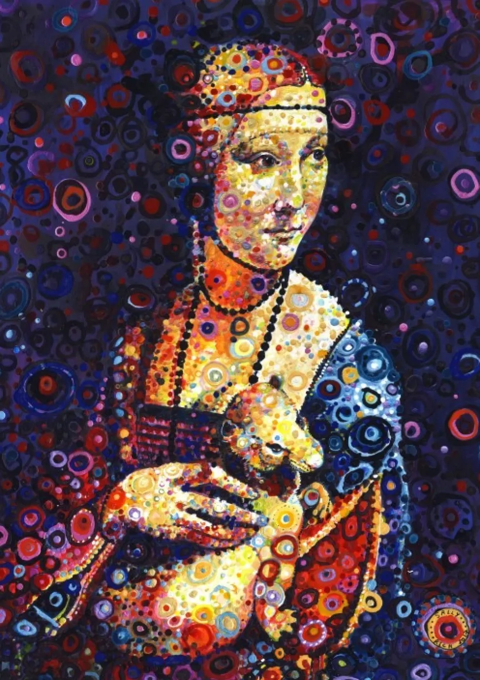 Grafika - Legpuzzel - Lady with an Ermine - Sally Rich - 1500 stukjes