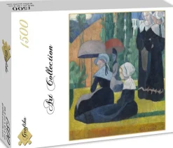 Grafika - Legpuzzel - Les Bretonnes aux Ombrelles - 1500 stukjes