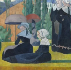 Grafika - Legpuzzel - Les Bretonnes aux Ombrelles - 1500 stukjes