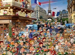 Grafika - Legpuzzel - Les Trente Glorieuses - 3000 stukjes