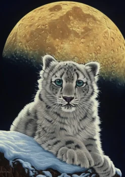 Grafika - Legpuzzel - Moon Leopard - 1000 stukjes