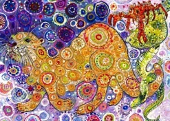 Grafika - Legpuzzel - Otters Catch - 1500 stukjes