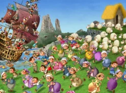 Grafika - Legpuzzel - Piraten - Landing - 2000 stukjes