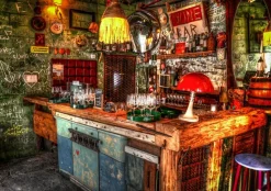 Grafika - Legpuzzel - Ruin Bar in Budapest - 1500 - stukjes