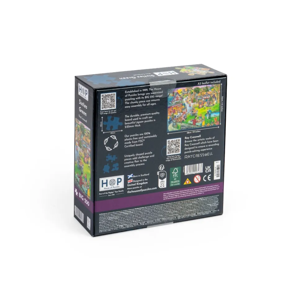 House of Puzzles - Legpuzzel - Sixties Green - 250XL stukjes