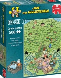 Jumbo - Jan van Haasteren - Legpuzzel - Expert 2 - Picknick Plezier - 500 stukjes