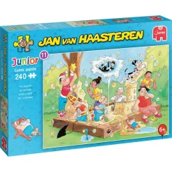 Jumbo - Jan van Haasteren - Junior 11 Legpuzzel - De Zandbak - 240 stukjes