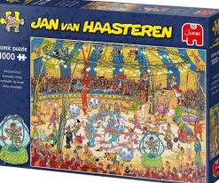 Jumbo - Jan van Haasteren - Legpuzzel - Acrobaten Circus - 1000 stukjes