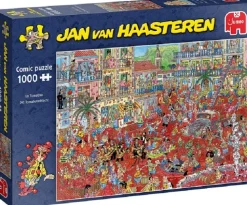Jumbo - Jan van Haasteren - Legpuzzel - La Tomatina - 1000 stukjes