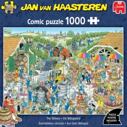 Jumbo - Jan van Haasteren - Legpuzzel - De Wijngaard - 1000 stukjes