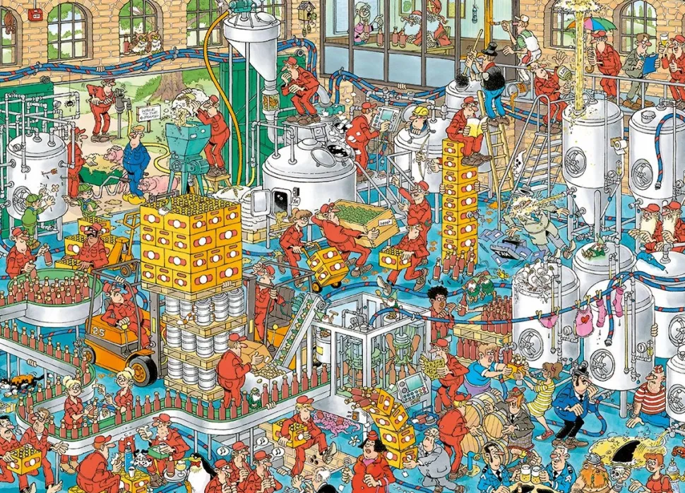 Jumbo - Jan van Haasteren - Legpuzzel - De Ambachtelijke Brouwerij - 2000 stukjes