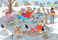 Jumbo - Jan van Haasteren - Junior 17 Legpuzzel - Schaatsen - 240 stukjes