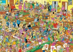 Jumbo - Jan van Haasteren - Legpuzzel - Het Bejaardentehuis - 1500 stukjes