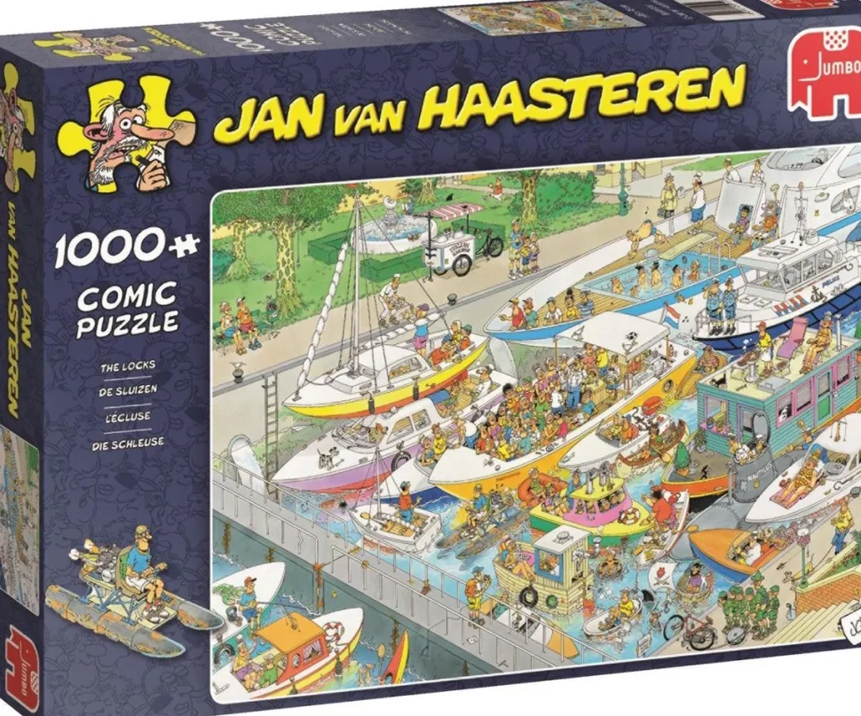 Jumbo - Jan van Haasteren - Legpuzzel - De Sluizen - 1000 stukjes