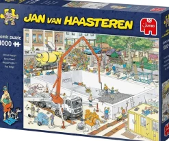 Jumbo - Jan van Haasteren - Legpuzzel - Bijna Klaar? - 1000 stukjes