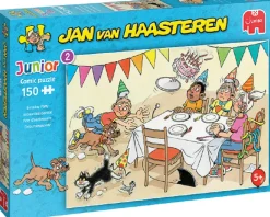 Jumbo - Jan van Haasteren - Junior 2 Legpuzzel - Verjaardagspartijtje - 150 stukjes