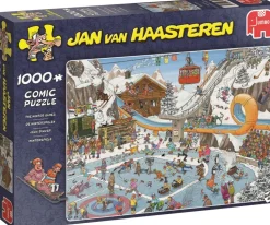 Jumbo - Jan van Haasteren - Legpuzzel - De Winterspelen - 1000 stukjes