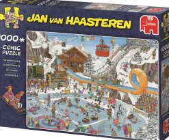 Jumbo - Jan van Haasteren - Legpuzzel - De Winterspelen - 1000 stukjes