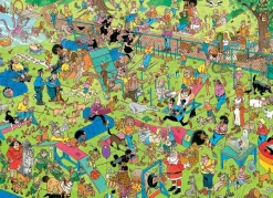 Jumbo - Jan van Haasteren - Legpuzzel - Hondenparcours - 1000 stukjes