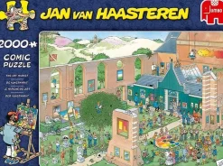 Jumbo - Jan van Haasteren - Legpuzzel - De Kunstmarkt - 2000 stukjes