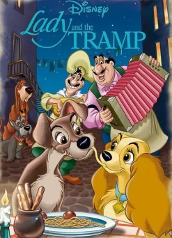 Jumbo - Legpuzzel - Classic Collection Lady & The Tramp - 1000 stukjes