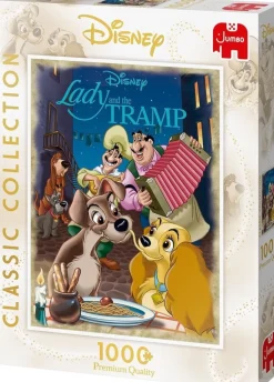 Jumbo - Legpuzzel - Classic Collection Lady & The Tramp - 1000 stukjes