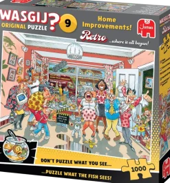 Jumbo - Legpuzzel - Wasgij Original Retro 9 - Klein Verbouwinkje! - 1000 stukjes