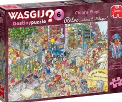 Jumbo - Legpuzzel - Wasgij Destiny Retro 6 - Child's Play! - 1000 stukjes