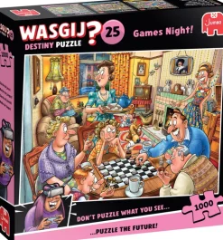 Jumbo - Legpuzzel - Wasgij Destiny 25 - Spelletjesavond! - 1000 stukjes