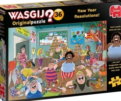 Jumbo - Legpuzzel - Wasgij Original 36 Goede Voornemens! - 1000 stukjes