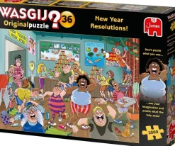 Jumbo - Legpuzzel - Wasgij Original 36 Goede Voornemens! - 1000 stukjes