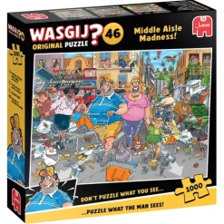 Jumbo - Legpuzzel - Wasgij Original 46 - Buitenkansjes! - 1000 stukjes