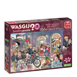 Jumbo - Legpuzzel - Wasgij Destiny Retro 7 - Rock Around The Clock! - 1000 stukjes