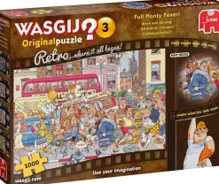 Jumbo - Legpuzzel - Wasgij Original Retro 3 - Werk Aan De Weg! - 1000 stukjes