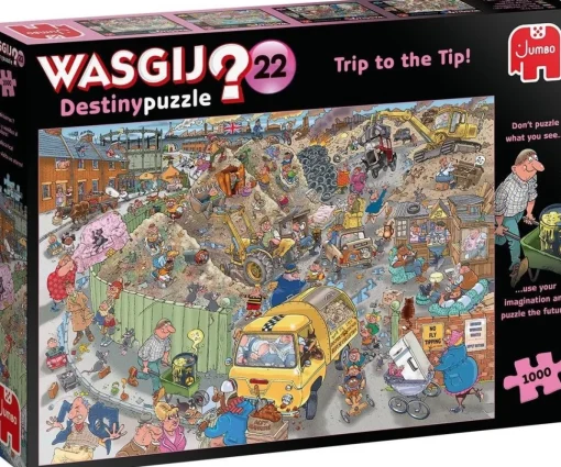 Jumbo - Legpuzzel - Wasgij Destiny 22 - Alles Op Een Hoop! - 1000 stukjes