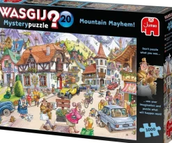 Jumbo - Legpuzzel - Wasgij Mystery 20 - Vakantie in de Bergen! - 1000 stukjes