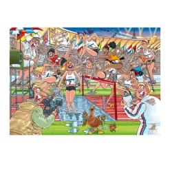 Jumbo - Legpuzzel - Wasgij Original 44 - Zomerspelen - 1000 stukjes