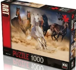 KS Games - Legpuzzel - Wild Horses - 1000 stukjes