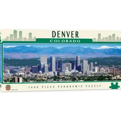 Master Pieces - Panorama Legpuzzel - City Panoramics - Denver, Colorado - 1000 stukjes