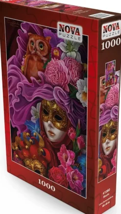 Nova - Legpuzzel - Masker - 1000 stukjes
