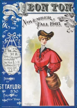 Piatnik - Legpuzzel - Bon Ton Magazine Cover 1903 - 1000 stukjes